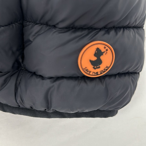 Save The Duck Ultra Light Black Plumtech Puffer Vest - Picture 5 of 7